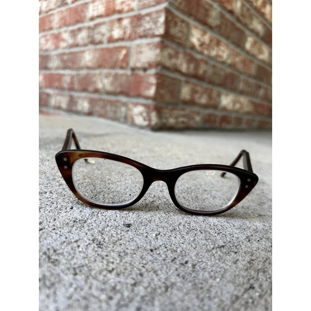 VtgLane Metcalfe Victory Frames Only For Eyeglasses Tortoise Shell Brown Women's